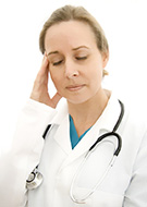 stressed doctor MD Profit Solutions